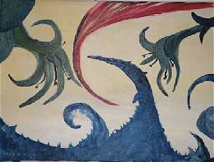 Oleo sobre tela. 1995.